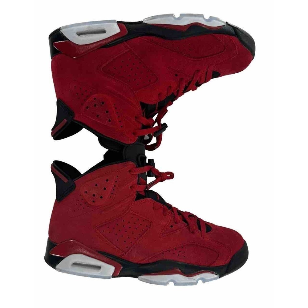 Nike Air Jordan 4 Retro Toro Bravo 2013 Red Suede Mens Size 8 (308497-603)​​​ - Picture 10 of 10